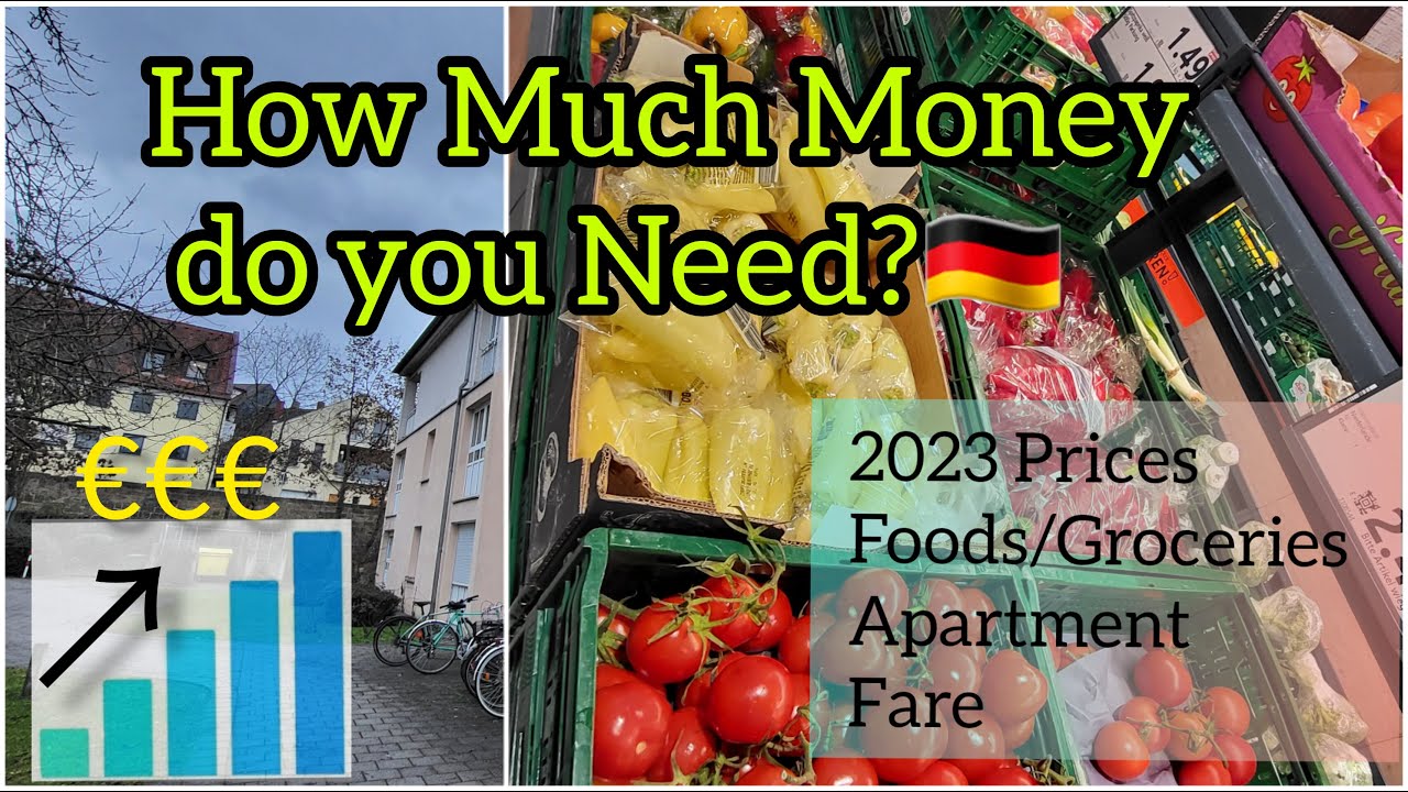 Cost of living in Germany | 2023 apartment, food & fare.