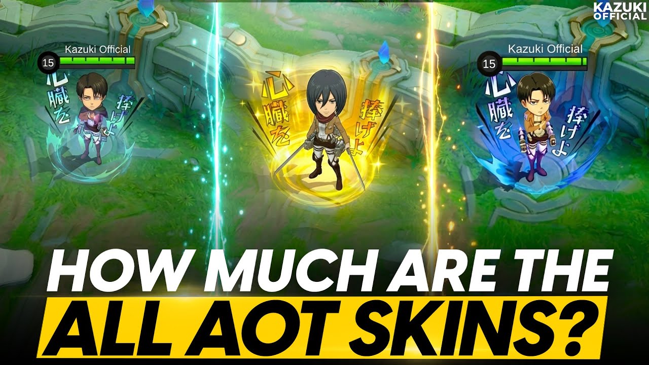 How Much Diamonds for Levi, Eren & Mikasa in Phase 1 ? FULL Cost Reveal