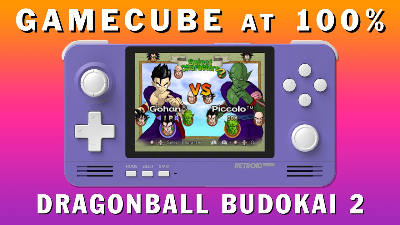 Retroid Pocket 2+ (GameCube at 100%) DragonBall Z Budokai 2