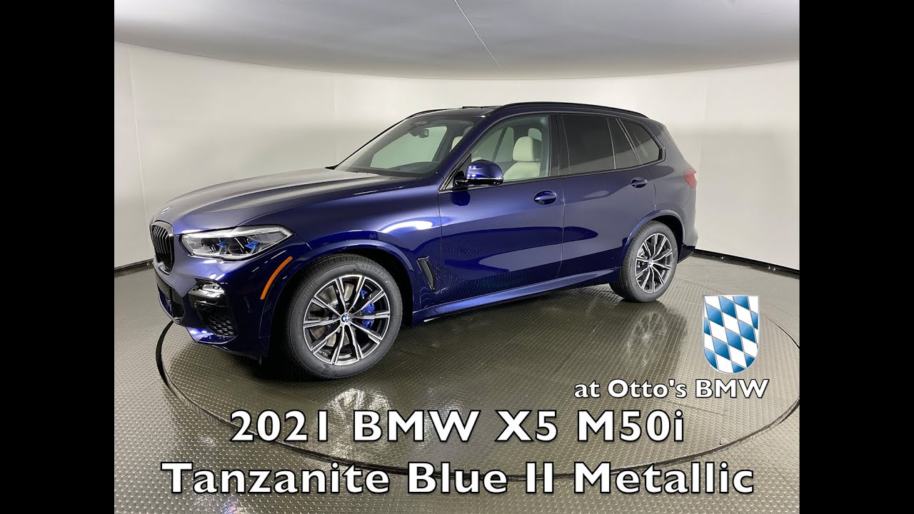 2021 X5 M50i Tanzanite Blue