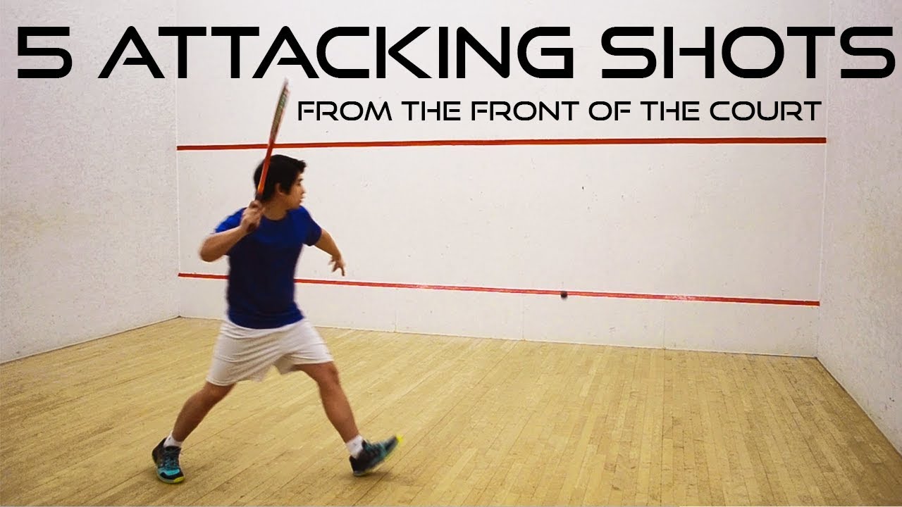 5 ATTACKING SHOTS IN SQUASH | Squash Tips