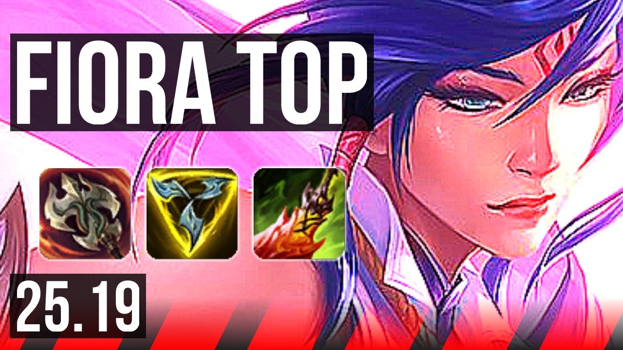 FIORA vs GAREN (TOP) | Rank 2 Fiora, 9 solo kills, Rank 22 | TR Challenger | 25.19