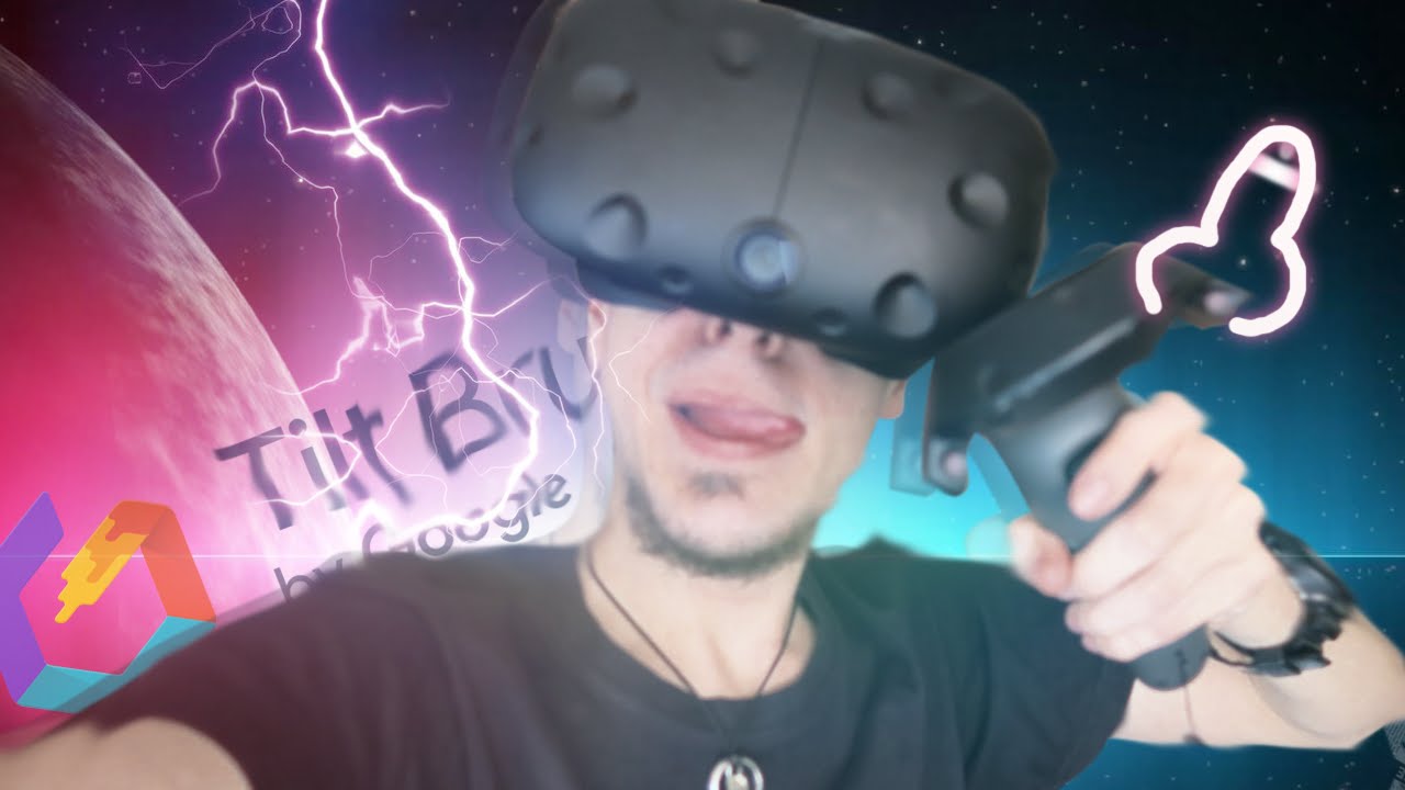 FUSIONANDOME CON UN YOUTUBER (Tilt Brush HTC VIVE)