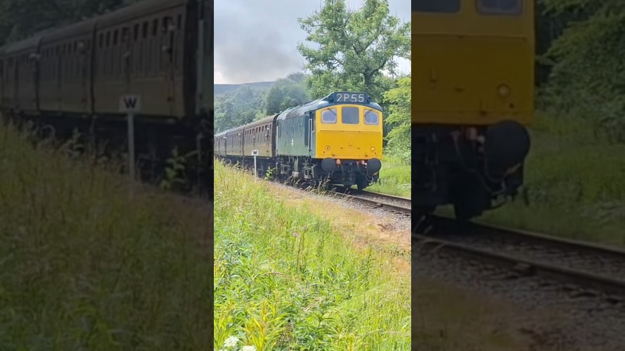 25279 Powers up Bank At Irwell Vale