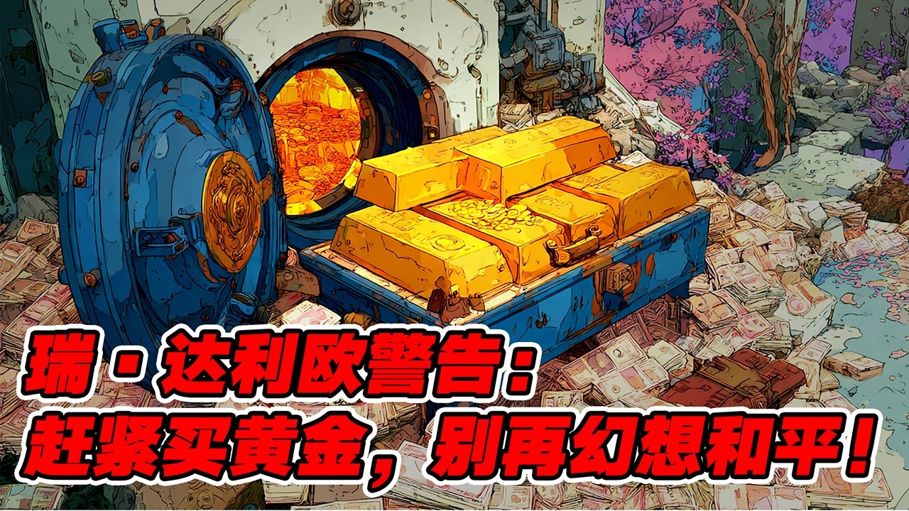 瑞·达利欧警告：赶紧买黄金，别再幻想和平！德国扩军、法国备战：旧世界秩序彻底崩塌了吗？