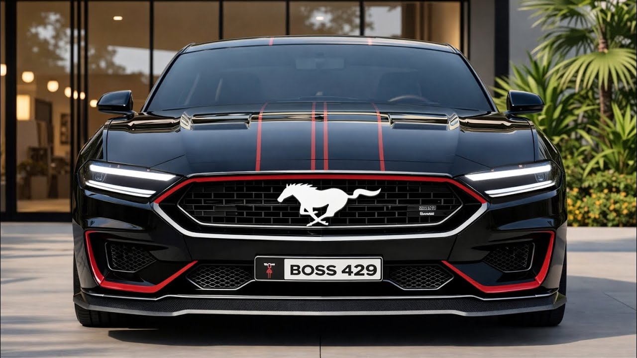 Ford Mustang Boss 429 2026: Возвращение легенды маслкаров!