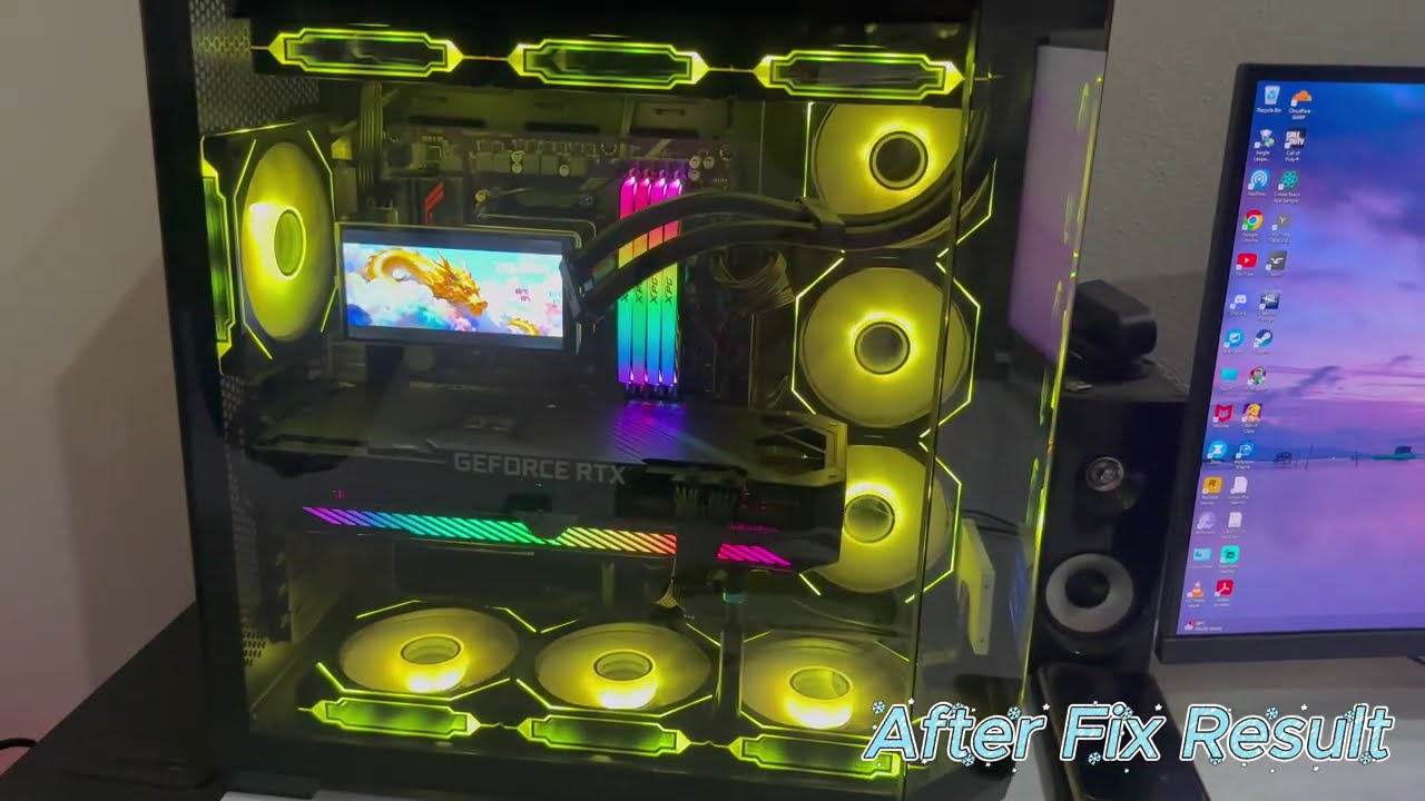 Jungle Leopard Pro Flow 360 CPU AIO Cooler 5.5 Inch LCD Display unboxing