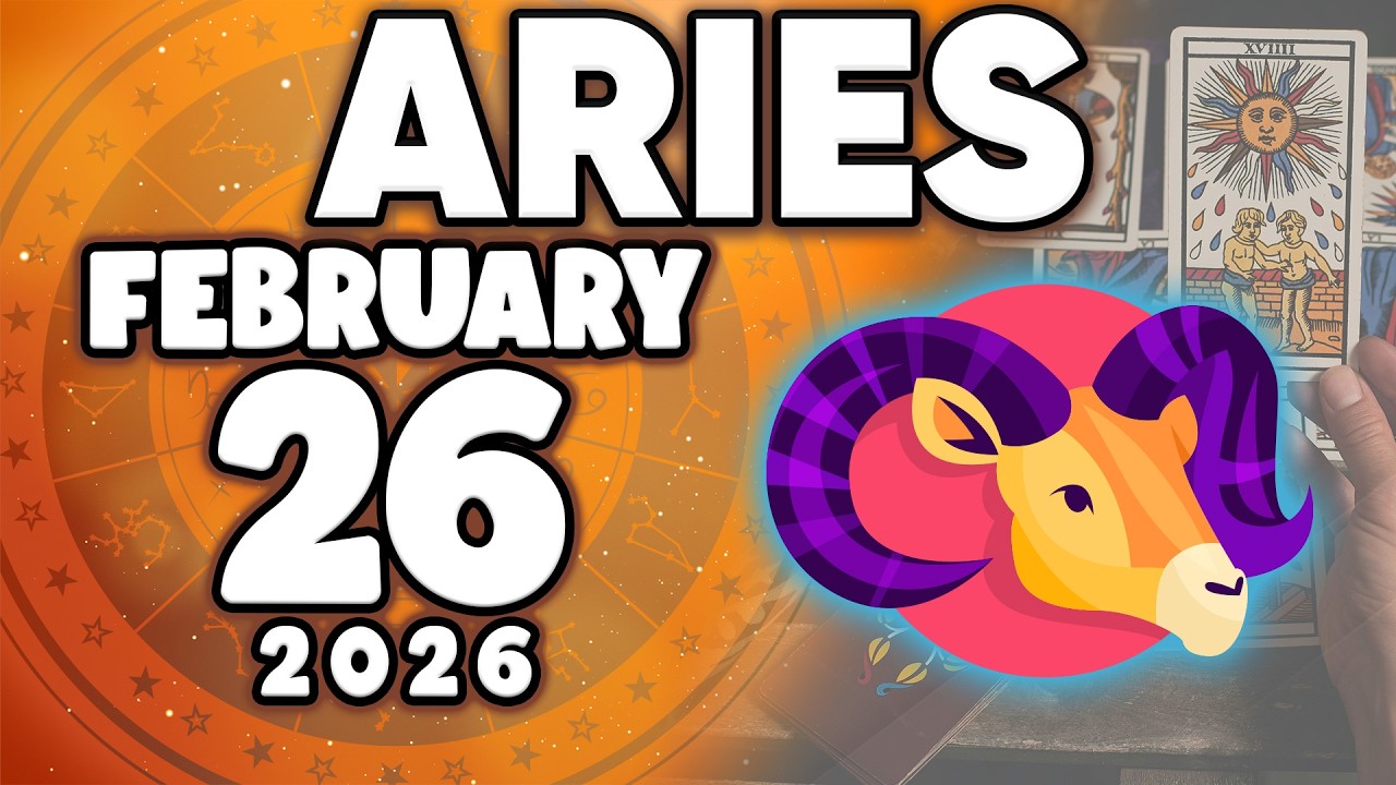 𝐀𝐫𝐢𝐞𝐬 ♈ WOW😱 SPIRITUAL LESSON REVEALED❗😇 Horoscope for today FEBRUARY 26 2026 🔮 #horoscope #tarot