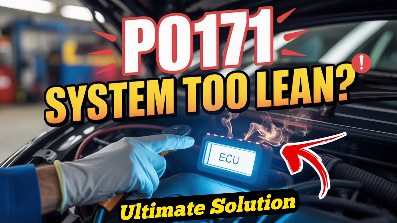 P0171 System Too Lean Bank 1 || Ultimate Guide + Solution 💯