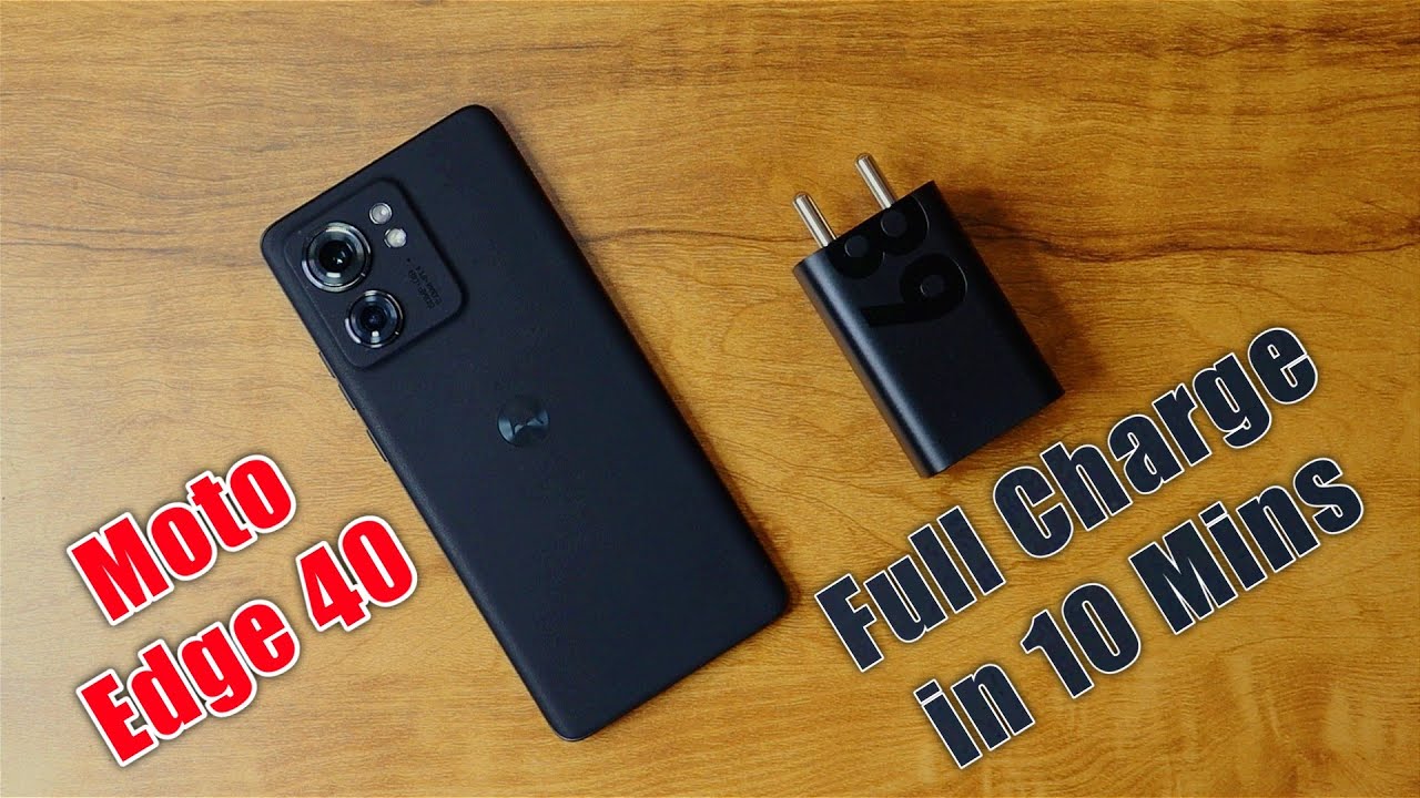 moto edge 40 charging test | motorola edge 40 charging test