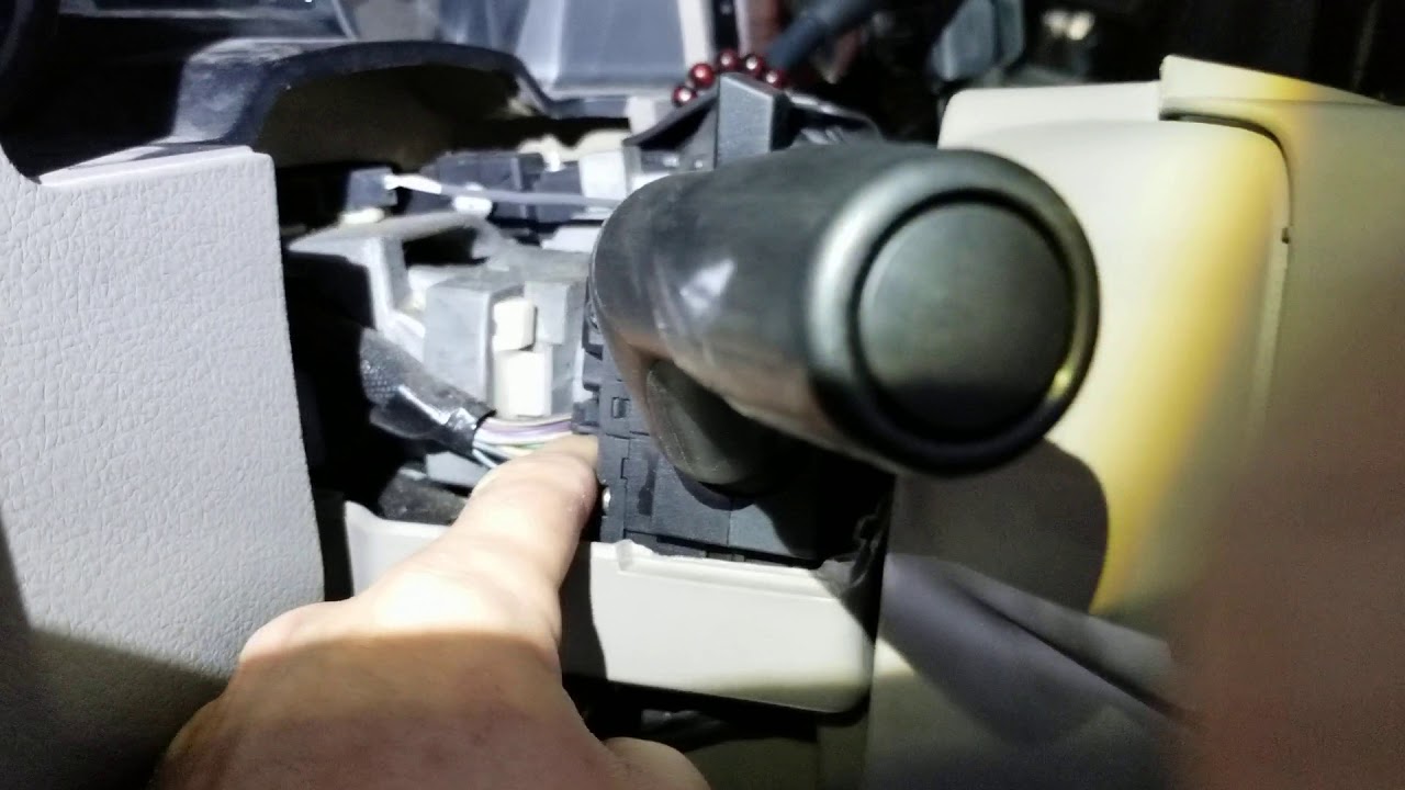 2008-2010 Ford F350 Super Duty multifunction / signal switch replacement