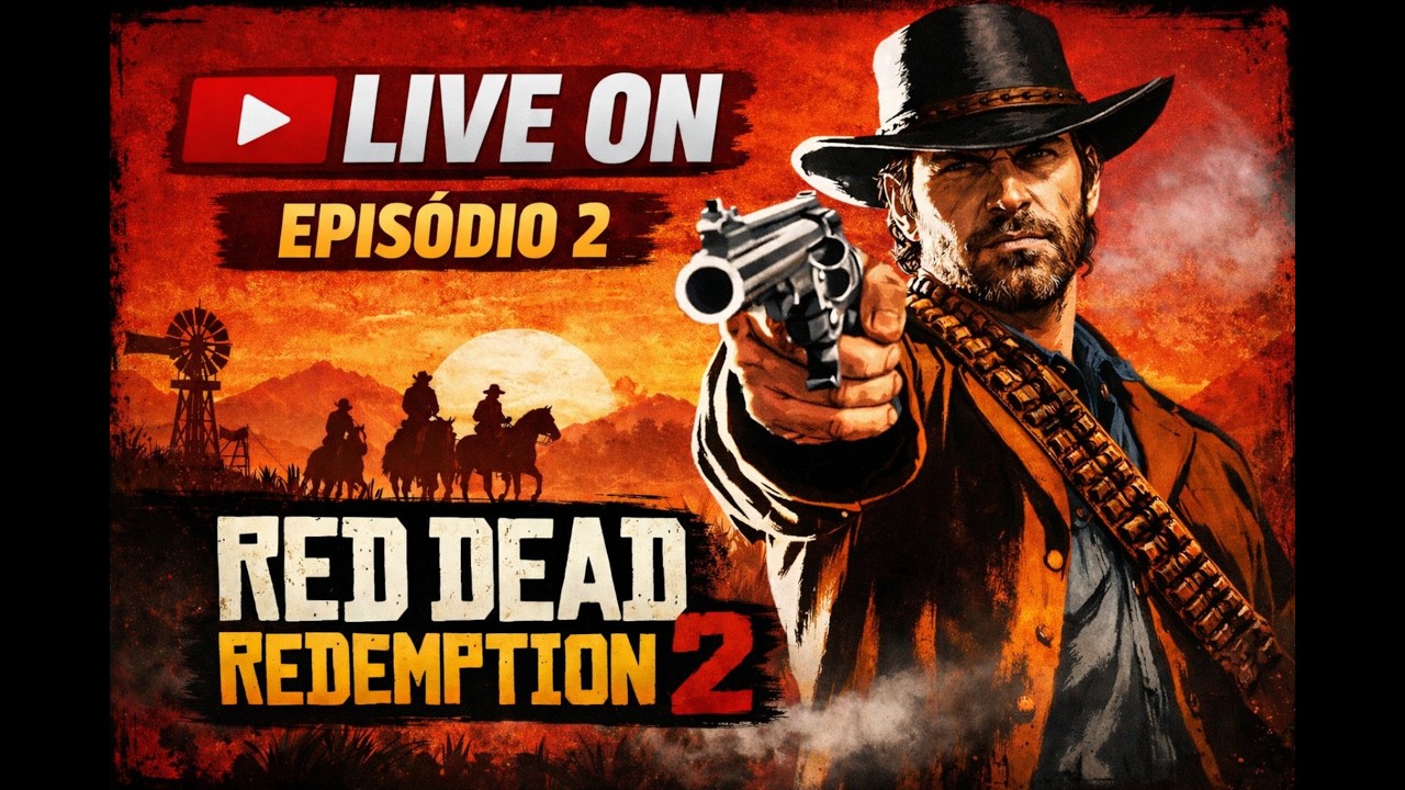 LIVE ON DIA DE Red Dead Redemption 2 #RUMO A OS #700 .