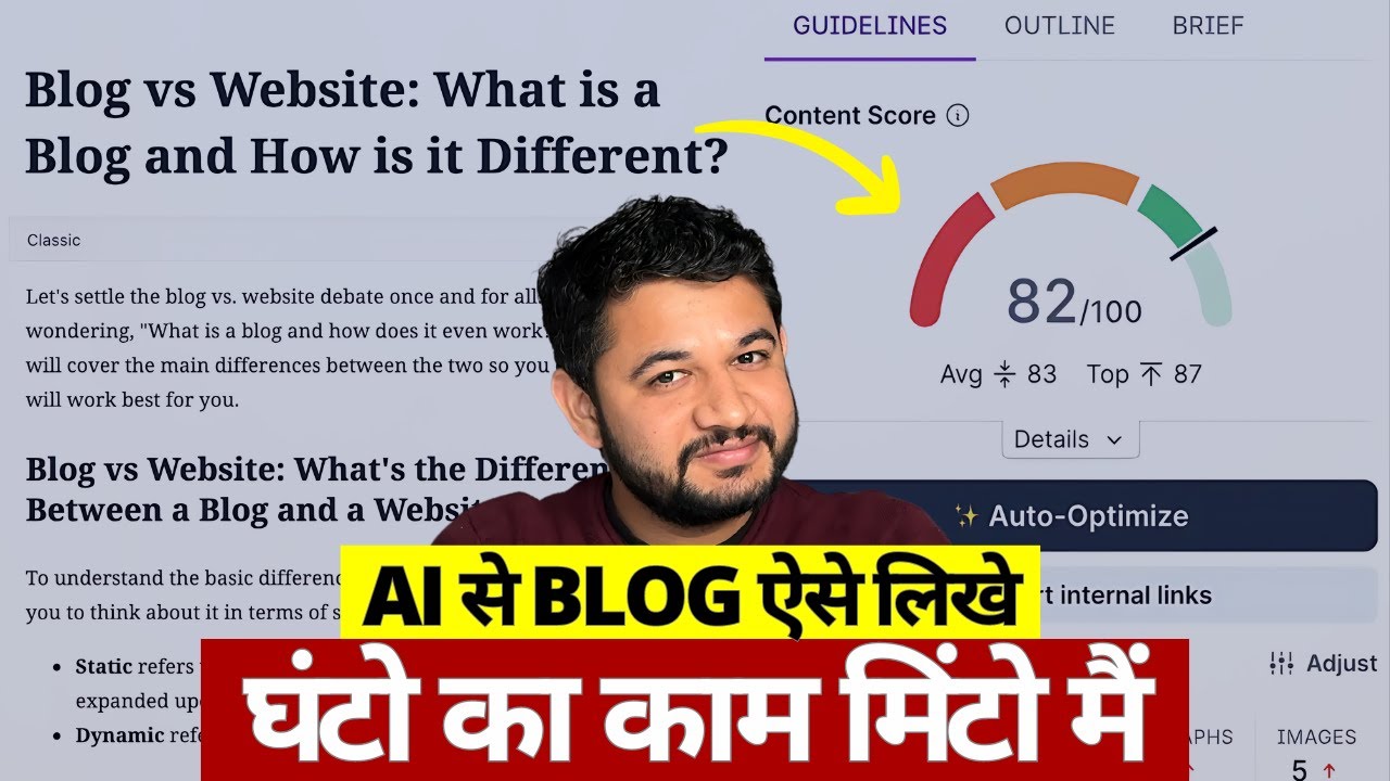 How AI helping me to Write 100% SEO Blog Posts in 10 Minutes (Surfer SEO AI Content Editor)