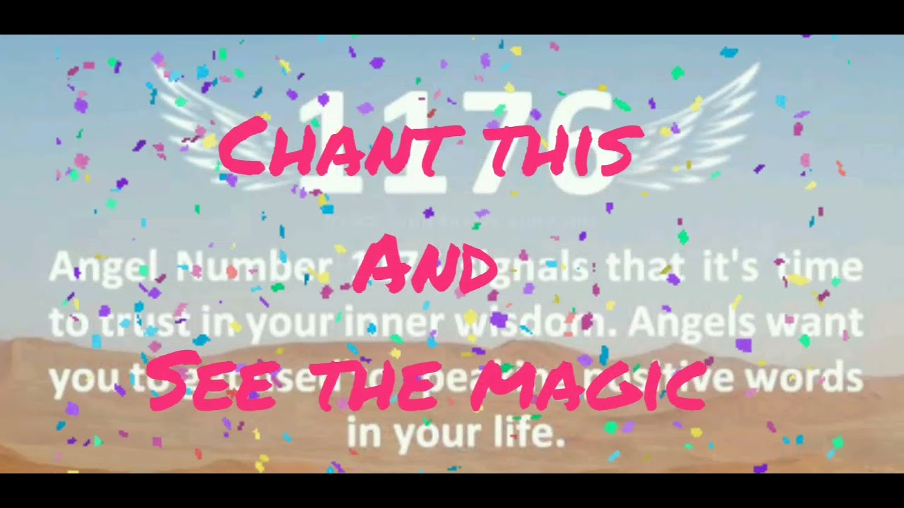 Angel number 1176 chanting 108 time