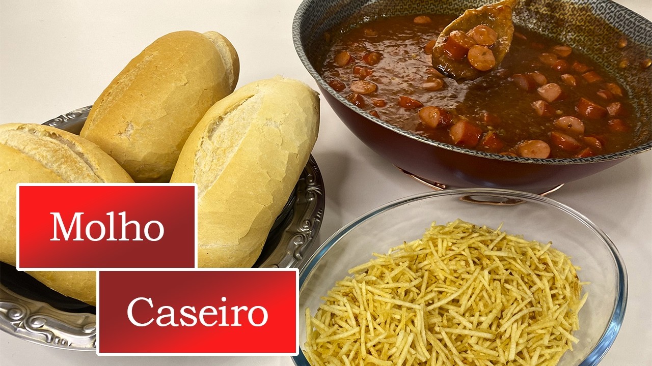 O MOLHO DE CACHORRO-QUENTE MAIS GOSTOSO QUE VOCÊ VAI FAZER 🌭 Receita Fácil!