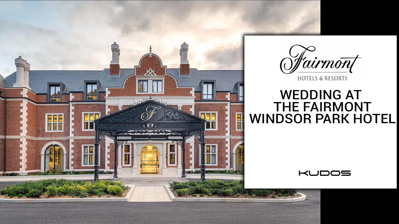 Wedding Reception at The Fairmont Windsor Park Hotel - Luxury Wedding London 2022 | KudosMusic.co.uk