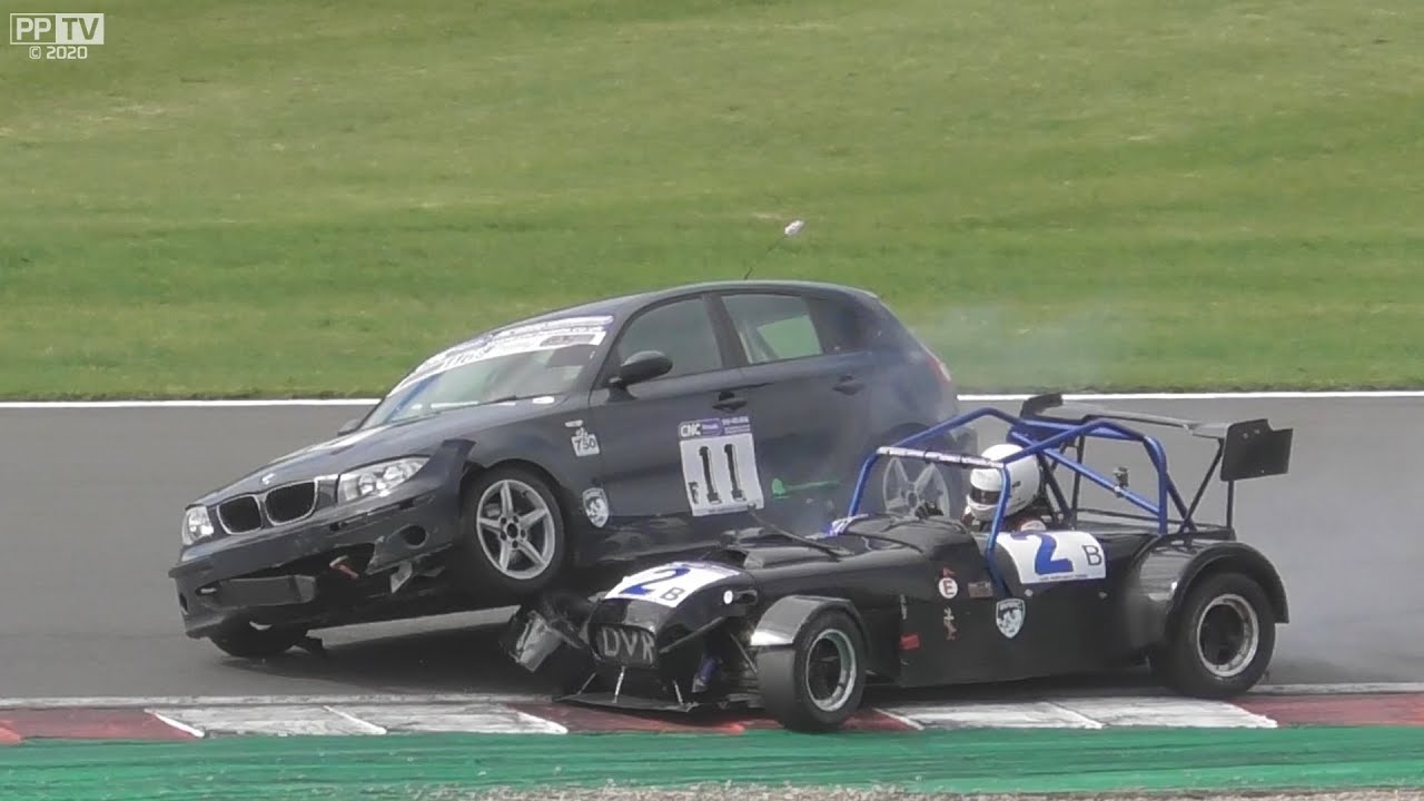 Donington Park Crashes/Highlights, BARC, 23/8/20