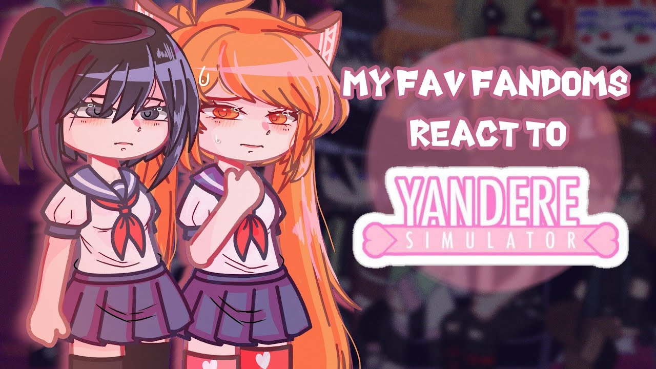 My fav fandoms react to [Yandere simulator] (1/5) 🇲🇽/🇺🇸 [read description]