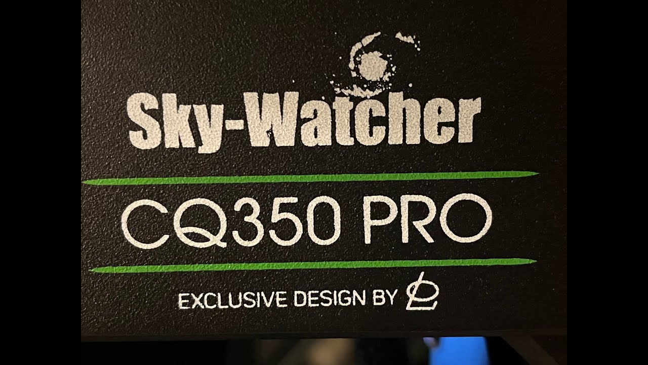 Sky-Watcher CQ350 overview, (my new mount)