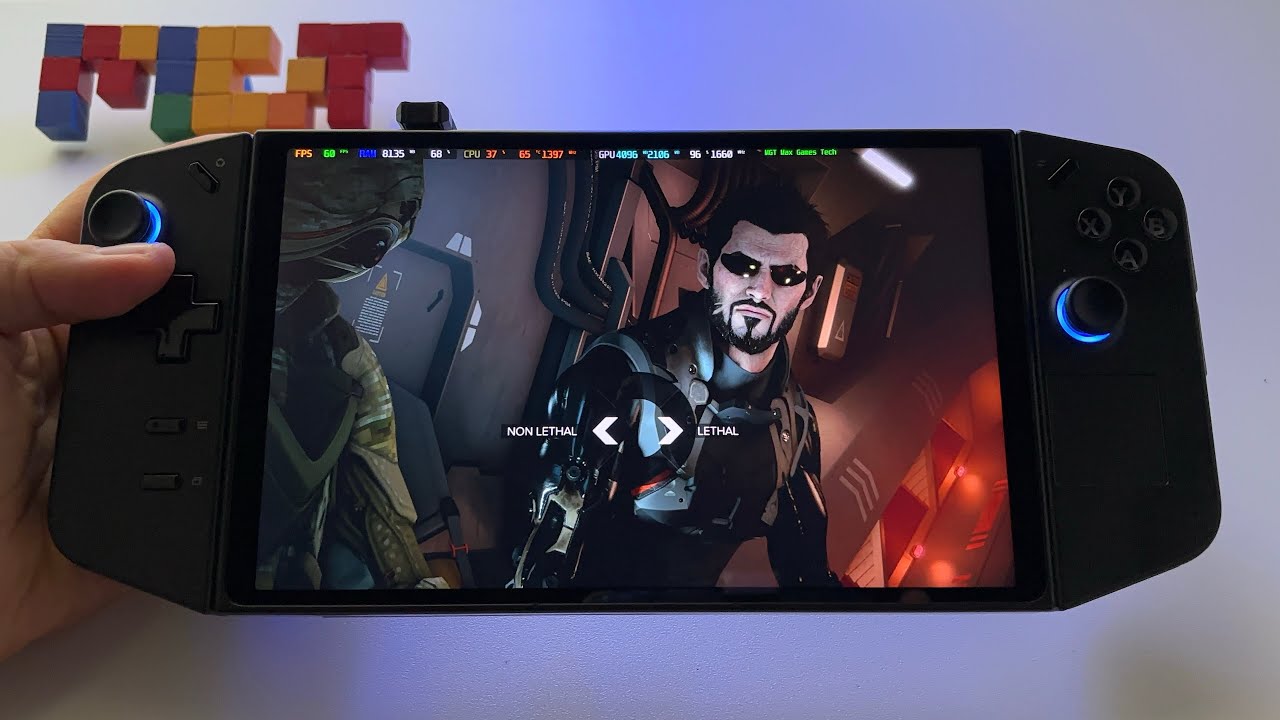 Deus EX Mankind Divided  | Lenovo Legion GO 1200p handheld gameplay