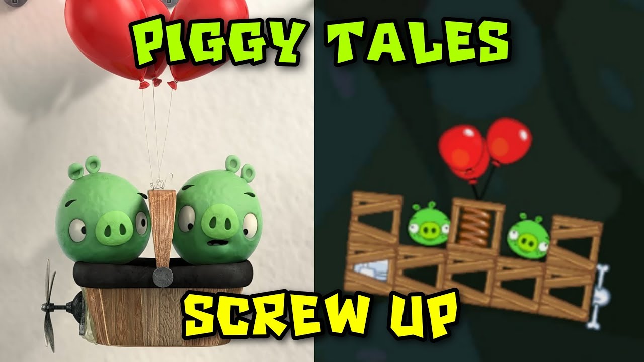 Piggy Tales - Pigs at Work - Screw Up - S2 Ep3 in Bad Piggies