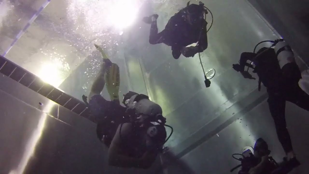 Fosse centre aquatique O'vive , 28 novembre 2025