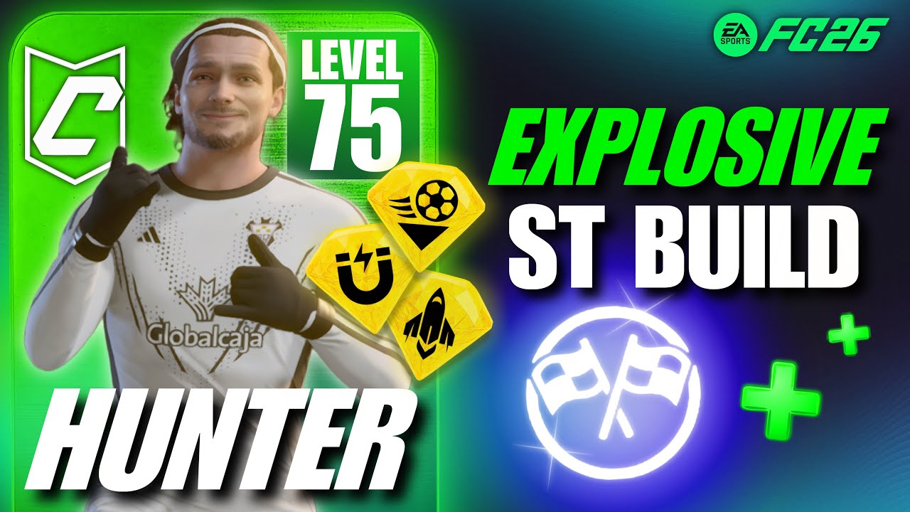 99 ACCELERATION! Best Small Striker Build in FC 26 Clubs!
