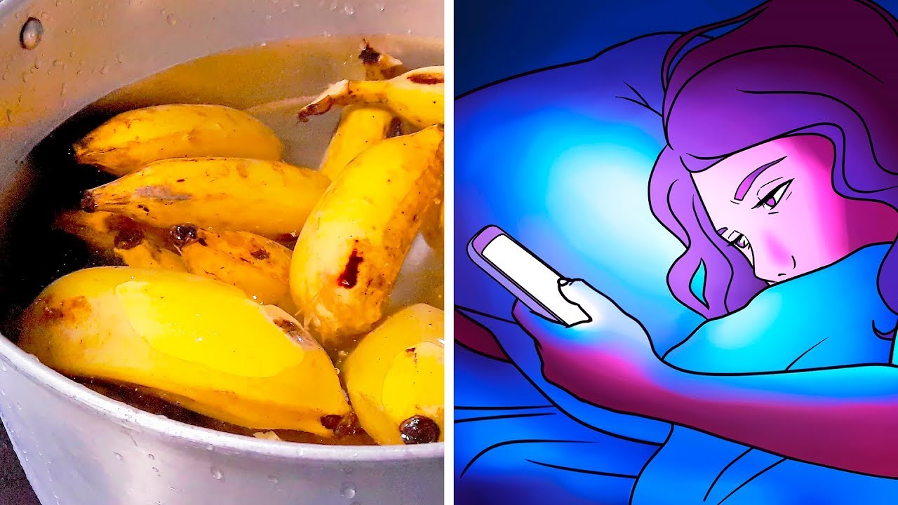 Fais Bouillir Une Banane Avant de te Coucher, et Tes Habitudes de Sommeil Changeront