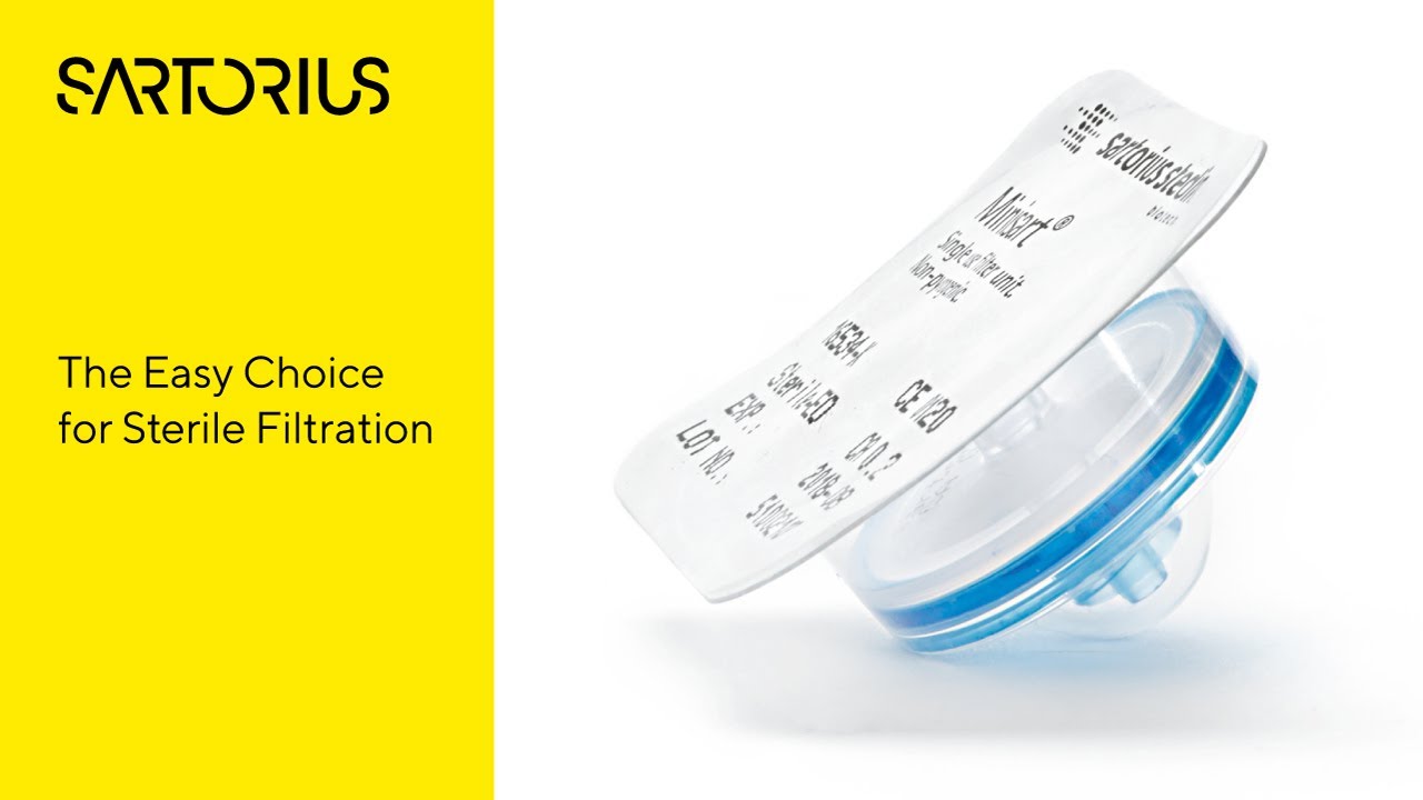 Sterile Filtration with Minisart® Syringe Filters