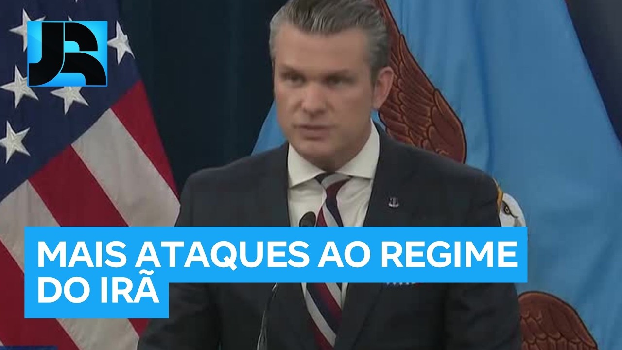 Secret&aacute;rio de Guerra dos EUA promete mais ataques ao regime do Ir&atilde;