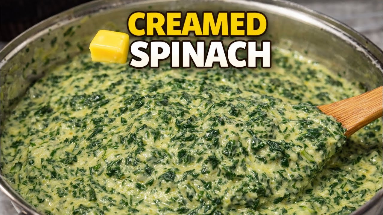 The Best Creamed Spinach Recipe Side Dish From Home