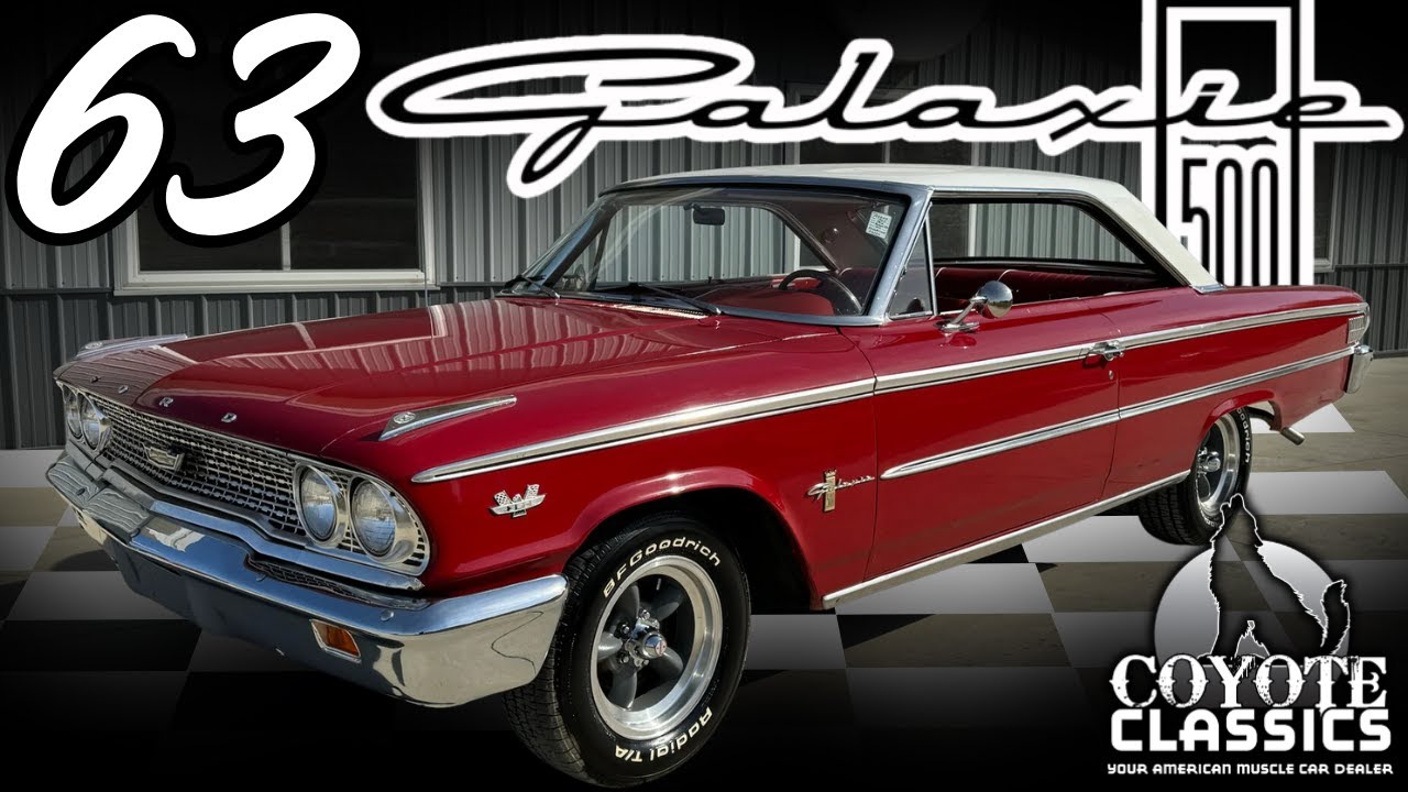 1963 Ford Galaxie 500 (SOLD) at Coyote Classics