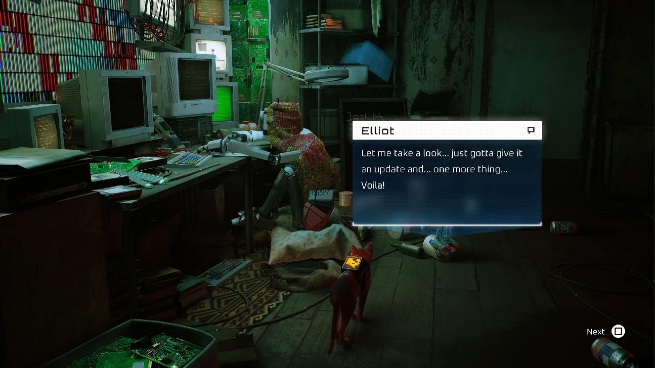 Stray [8] Poncho for Elliot & Quest for Doc