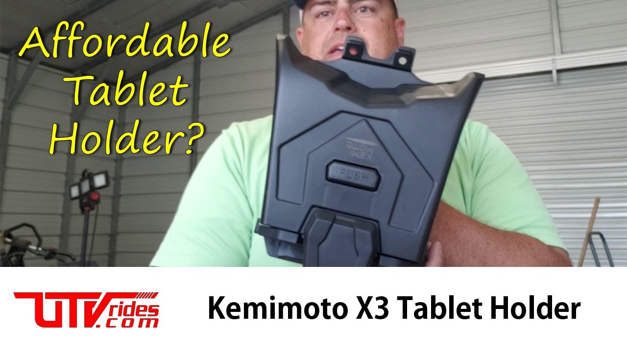 Can-Am X3 Kemimoto Tablet or iPad Holder Install