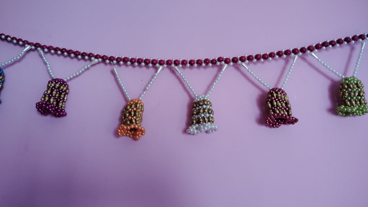 How to make beads beautiful bandhanwar at home 