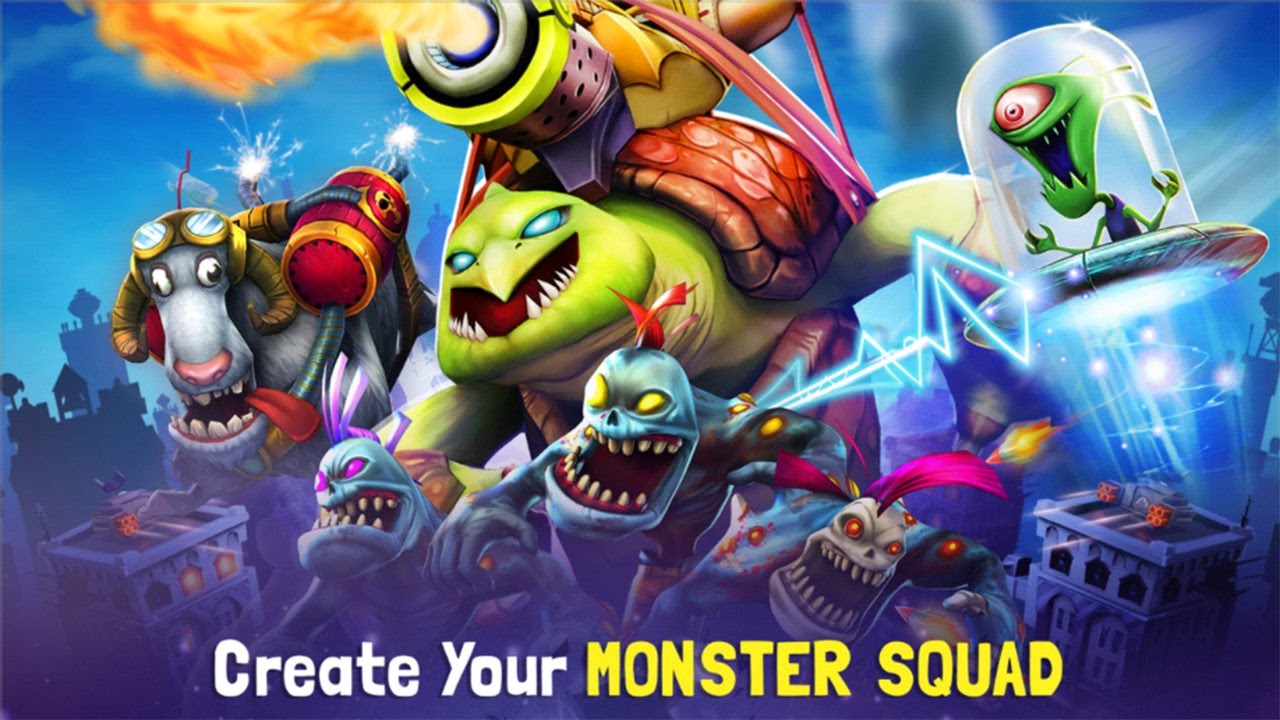 MonstroCity - Monster City Rampage! iOS Android Gameplay Trailer HD