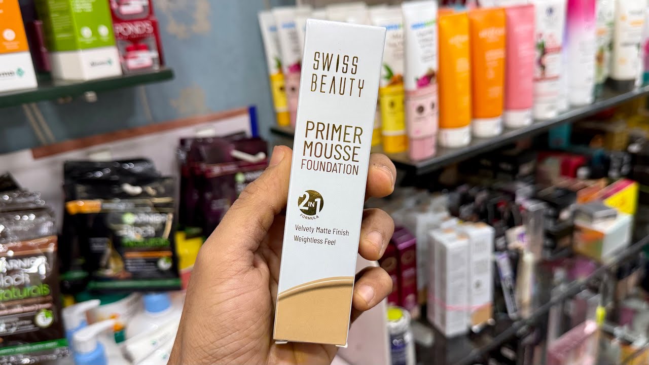 Swiss Beauty Primer Mousse Foundation Honest Review in Hindi | Full Coverage Look