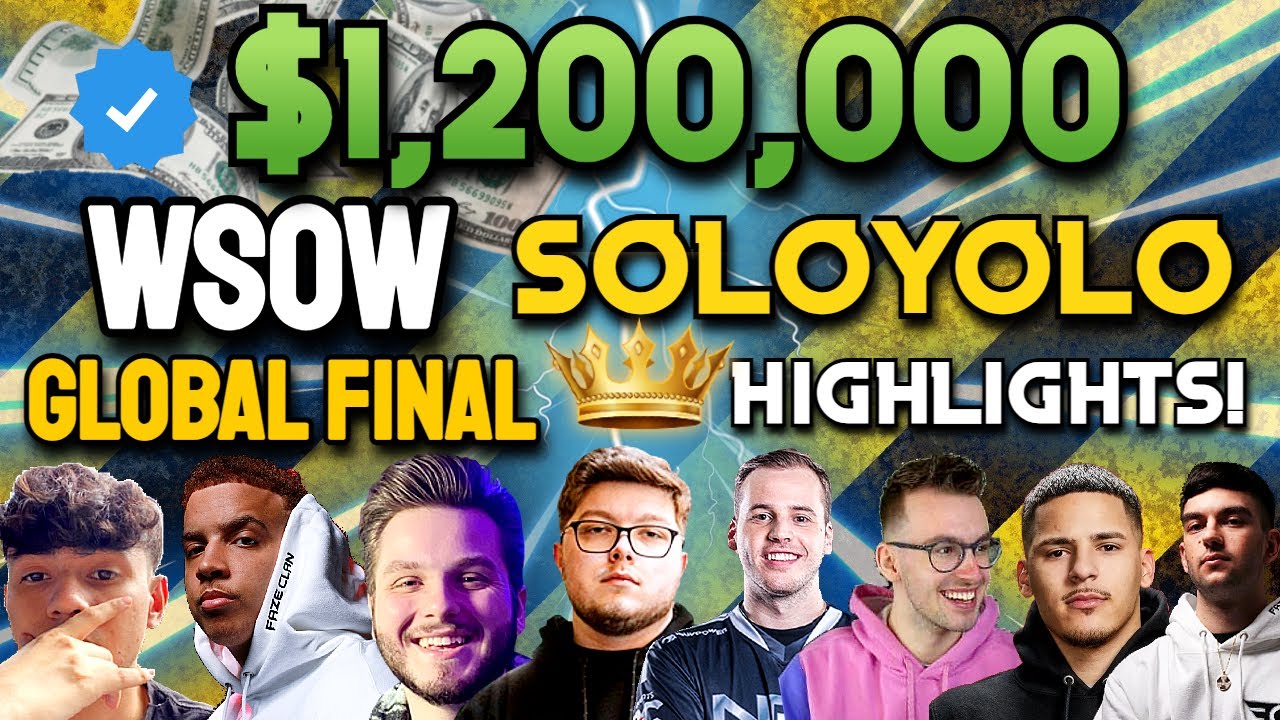 *SOLO YOLO* WARZONE $1.200.000 World Series of Warzone WSOW Global Final / SoloYolo Highlights!