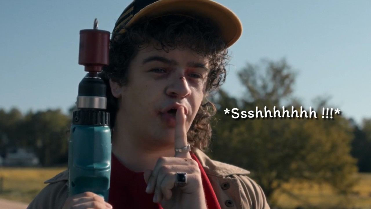 Dustin being NERDY GENIUS in Stranger THINGS