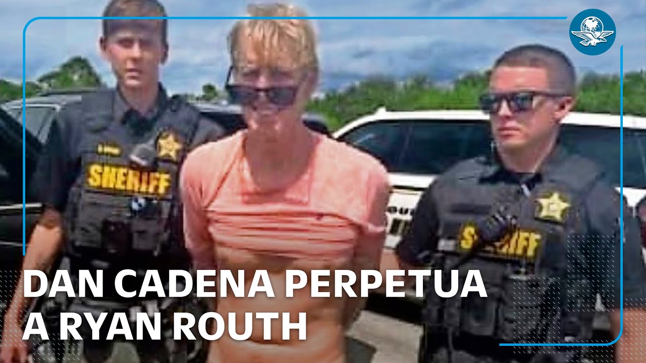 Sentencian a cadena perpetua a hombre que intentó asesinar a Trump en Florida