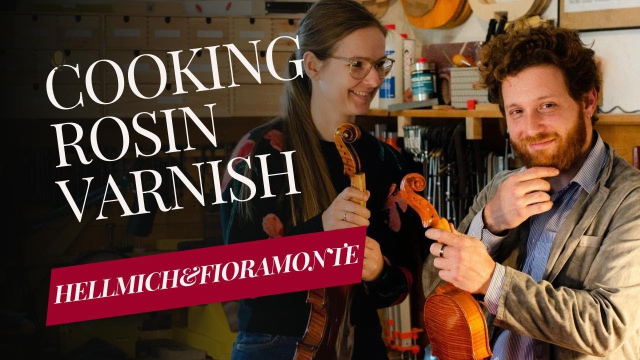 Cooking rosin varnish