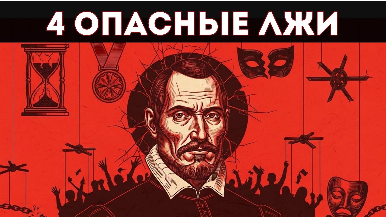 4 ОПАСНЫЕ ЛЖИ, КОТОРЫЕ УНИЧТОЖАЮТ ТВОЮ СИЛУ: МАКИАВЕЛЛИ