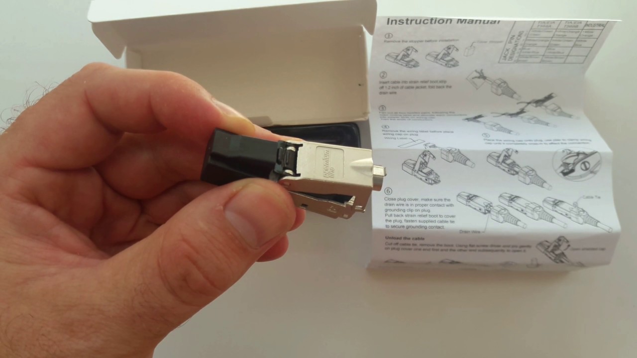 Cat.6A Toolless RJ45 Plug - review