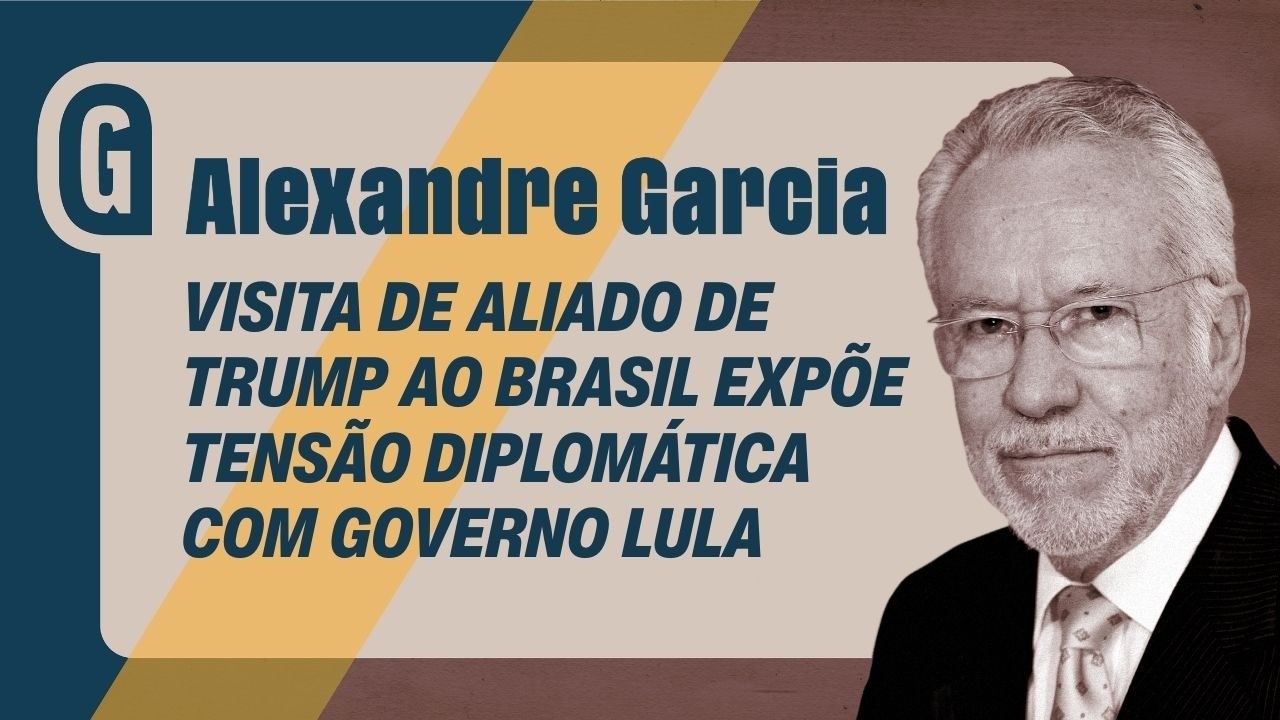ALEXANDRE GARCIA: Governo Lula dá JUSTIFICATIVA ABSURDA para assessor de Trump não visitar Bolsonaro