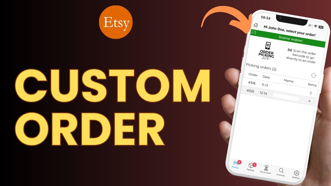 Как использовать функцию создания индивидуальных заказов на Etsy