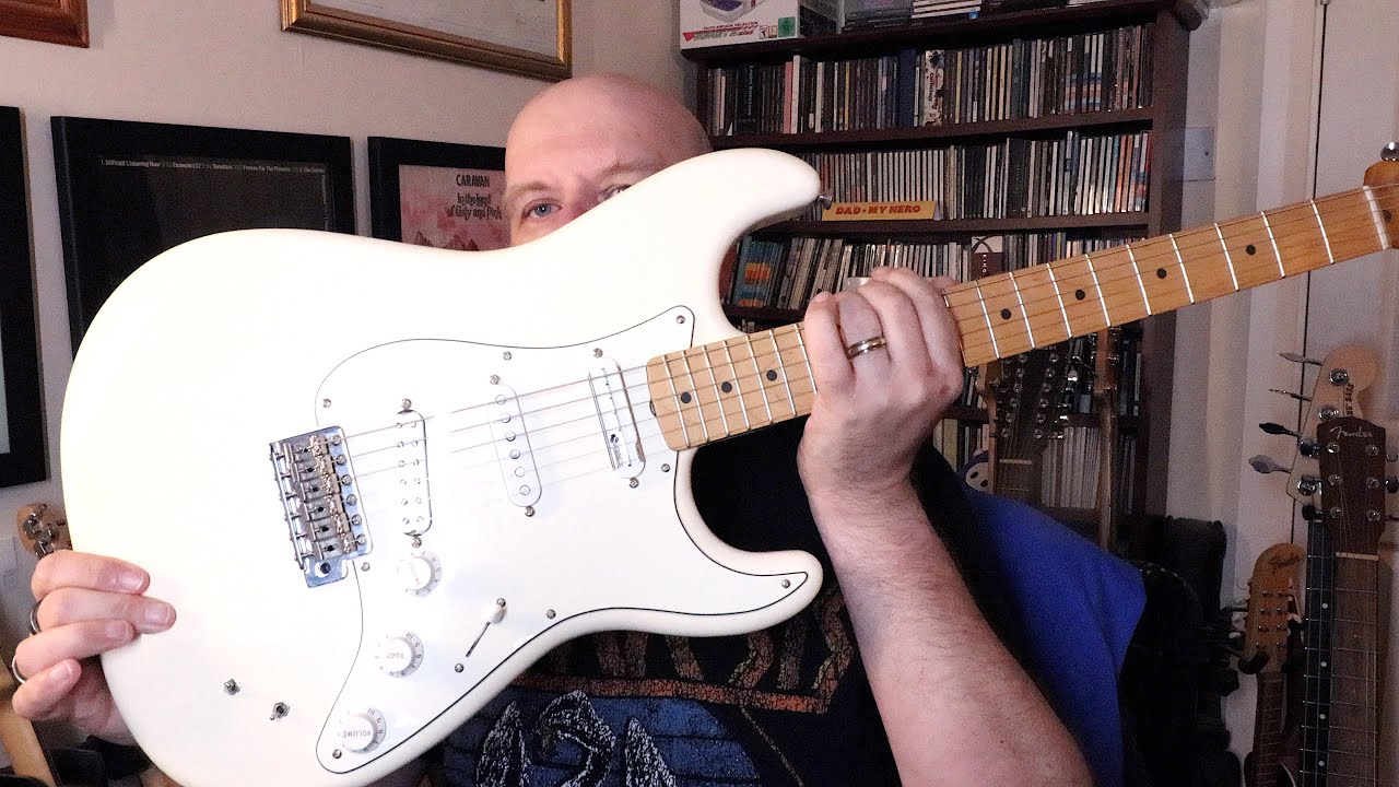Alan Harwood Guitar Collection 8 - Fender Ed O'Brien Stratocaster with Sustainer in Olympic White