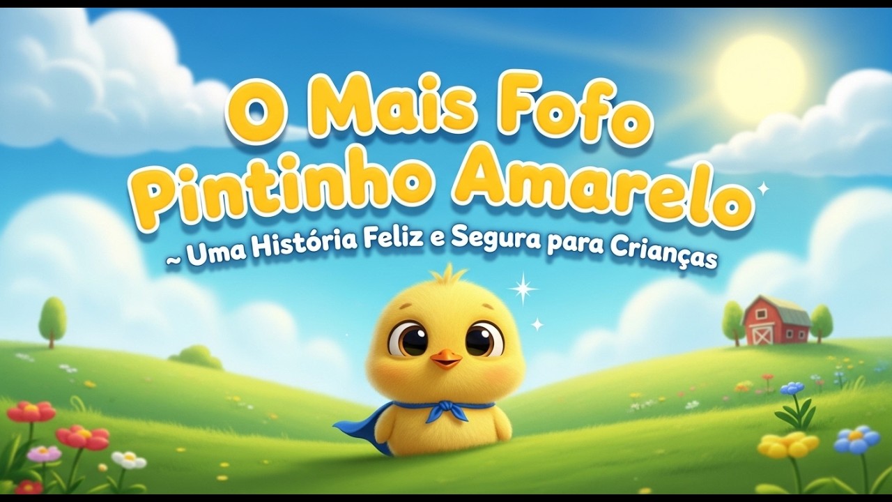 O Pintainho Amarelinho Mais Fofo 🐥✨