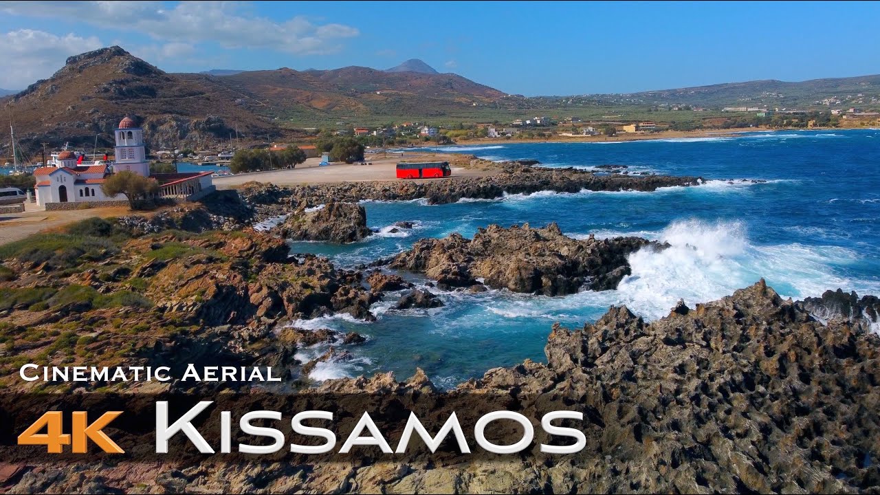 KISSAMOS by Drone 🇬🇷 4K | Κίσσαμος Crete Κρήτη Greece Ελλάδα