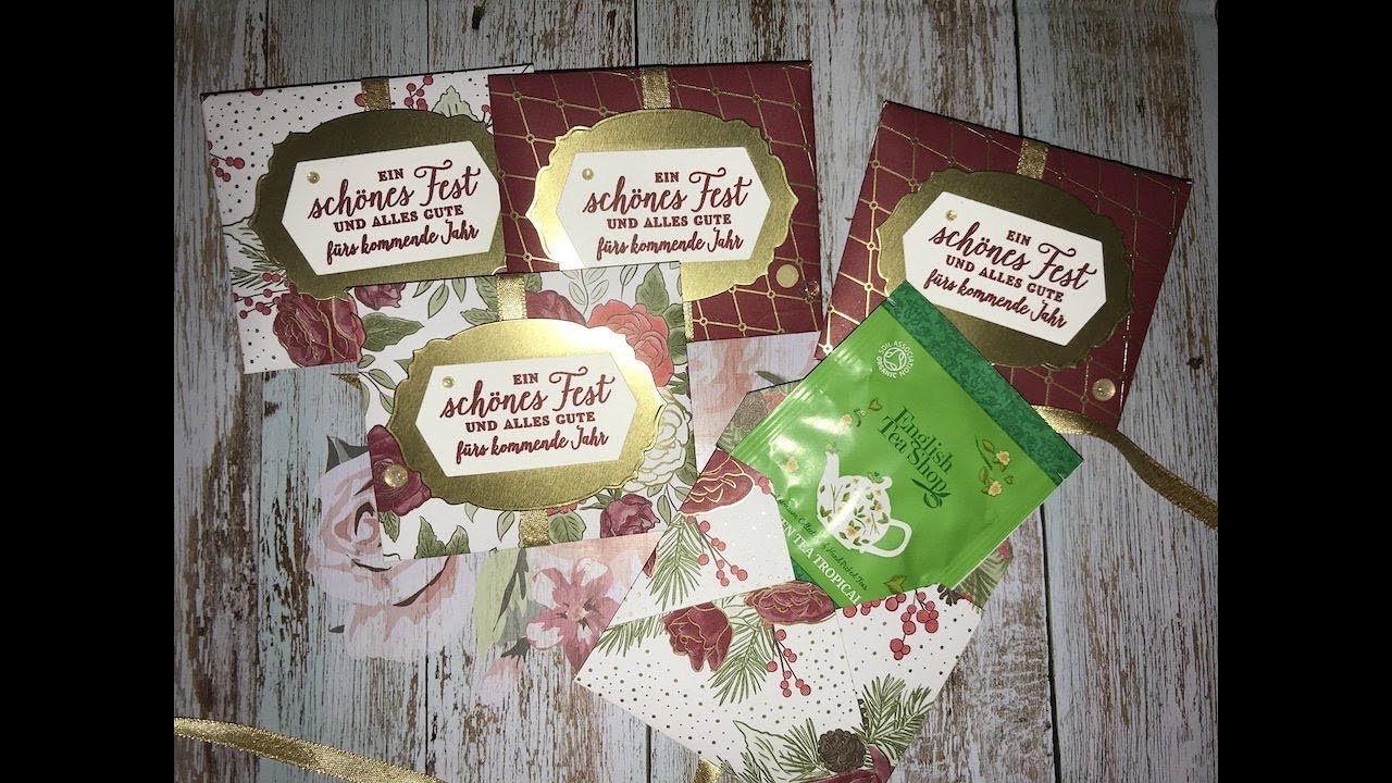 Weihnachtliche Teeumschl&auml;ge und Neuigkeiten ab 01. November