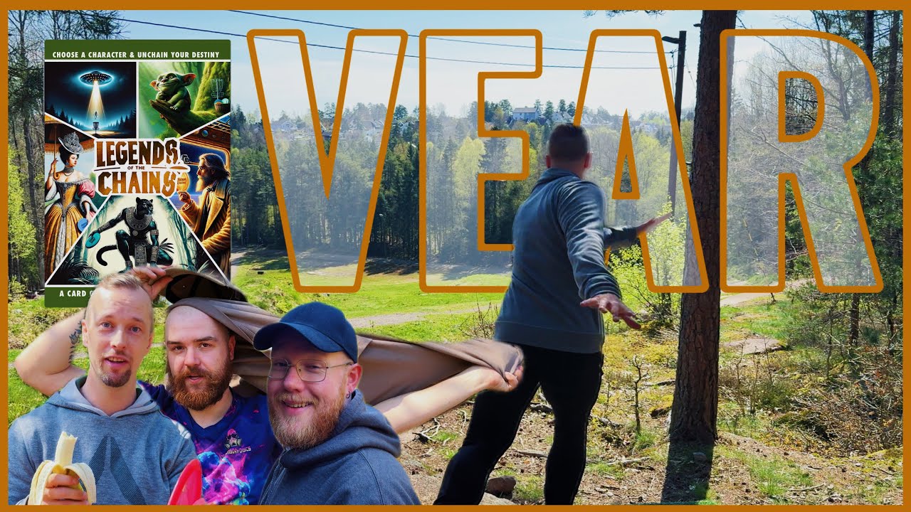 SPIT OUTS VENNER | LEGENDS OF THE CHAINS! | Med TOMMY FOSLAND | Disc golf med SUPERKREFTER!?